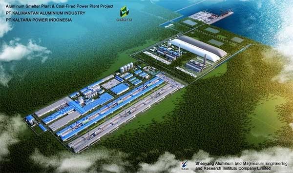 印尼北加电解铝项目工程建设取得阶段性进展