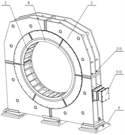 一种球磨机用无齿轮直驱环形永磁同步电机的制作方法
