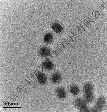 致密二氧化硅包覆上转换纳米颗粒