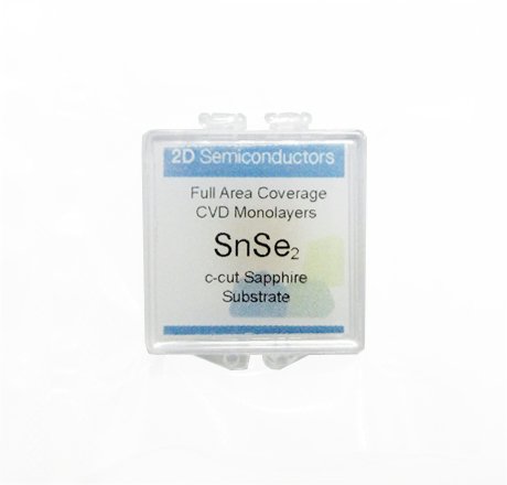 2D Semiconductors CVD蓝宝石基底单层二硒化锡SnSe2连续薄