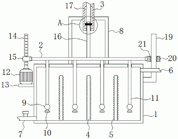 污水处理用循环处理曝气氧化池的制作方法