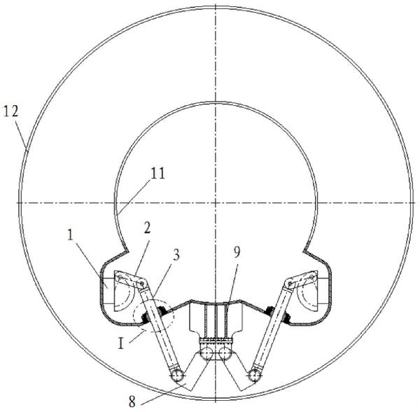 盾构机碎石装置、盾体及盾构机的制作方法