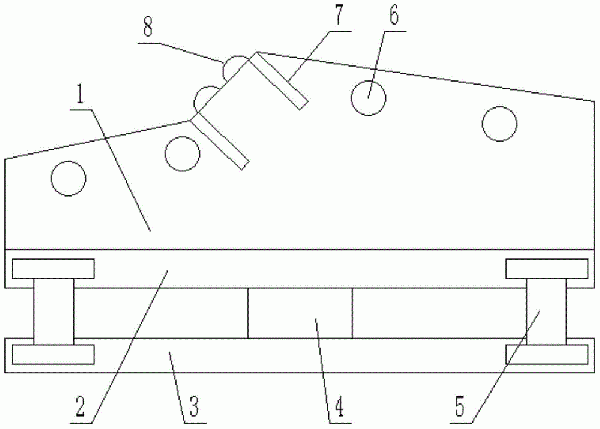 高频直线脱水筛的制作方法