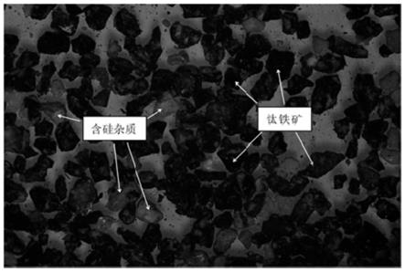 低品质钛精矿降杂并升级富钛料的方法与流程