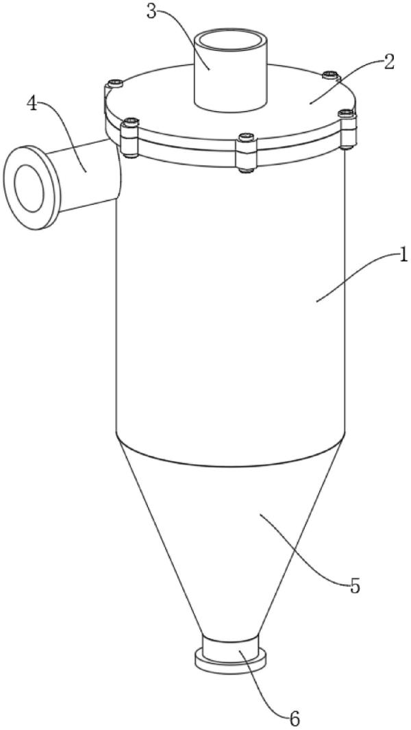 一种离心式油气分离器的制作方法