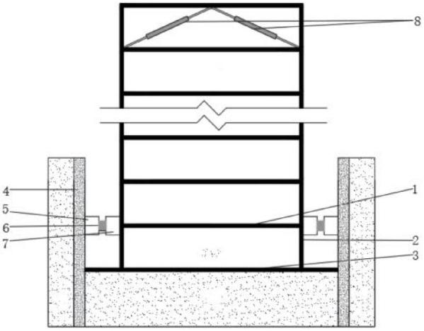 一种建筑结构双重防线的结构体系的制作方法