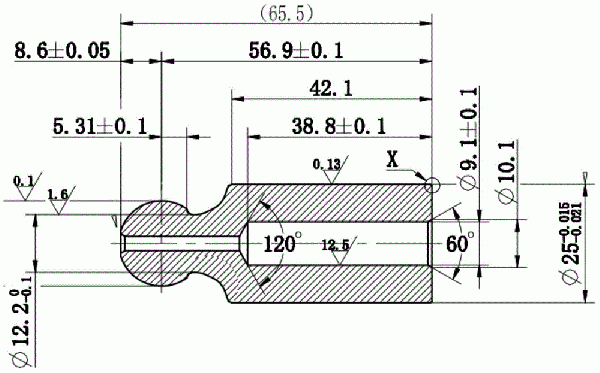 一种液压柱塞泵的柱塞的加工方法与流程