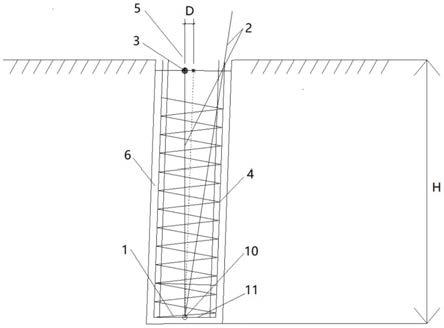 测量泥浆护壁旋挖钻孔灌注桩桩孔垂直度偏差的方法与流程