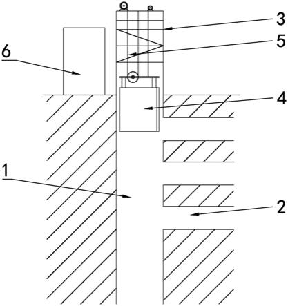 一种竖井安全锁罐装置的制作方法