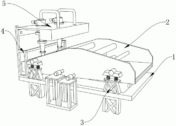 振动稳定的单层双轴脱水筛