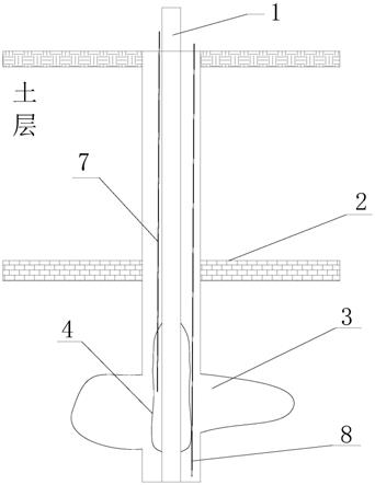 灰岩地区溶洞抗浮锚杆的施工方法与流程