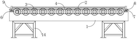 辊道输送机的制作方法