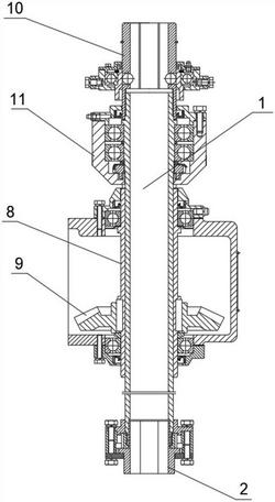 立轴式工程钻机回转器