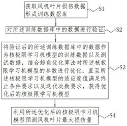 风机叶片冲击损伤预测方法、系统及可读存储介质