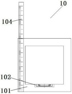 用于连铸机拉矫机弧线测量工具