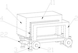轮箍轧机“7”字型移动式走架磨损面的堆焊装置