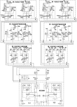 适用双机联动的超大型轴类楔横轧机的液压压下系统