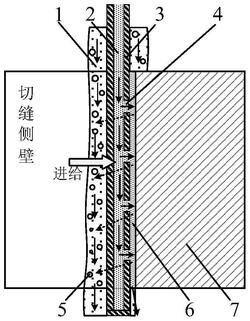 混气电解液轴向冲刷辅助管电极径向冲液电解切割方法及装置