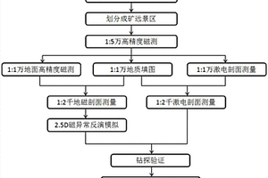 沉积变质型铁-石墨矿勘探方法