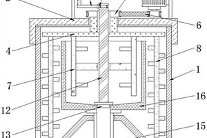 具有物料分离作用的煤田地质勘探用搅拌装置