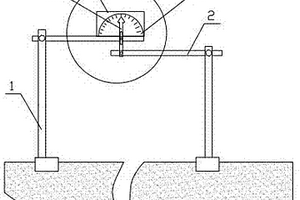 简易地质裂缝测量装置