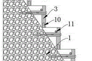 环境地质用斜坡支护结构