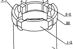 地质勘探用自锐式交叉钻头