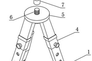 水工环地质研究用勘测仪器脚架
