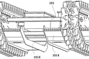 适应于极稀软地质的可悬浮履带式特种水下作业机器人
