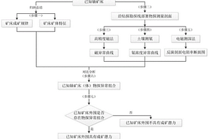 评价已知热液型铀矿床外围资源潜力的物探组合方法