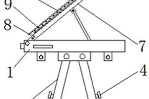 方便遮光的地质用室外绘图架