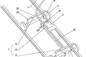 用于TBM隧道超前地质预报的轨道运输工具车