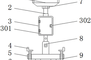 地质灾害监测仪器用固定架