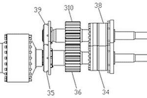 用于地质聚合物挤出成型设备的传动机构
