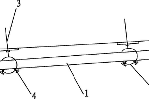 矿用掘进工作面前探梁稳固结构