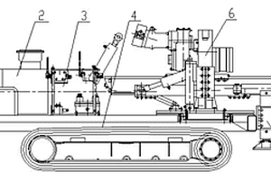 用于煤矿的履带式液压全方位自动钻探钻机