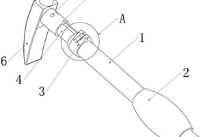 地质勘查野外作业用的地质锤