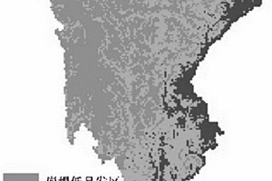 基于数据统计分析赋值单元格的区域地质灾害区划方法