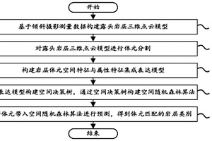 面向露头地质体岩层分层的空间随机森林算法