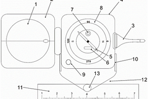 用于复杂岩层测量的地质罗盘
