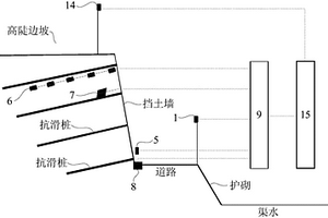 用于高陡边坡地质灾害监测预警的装置