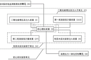 利用核磁共振技术在线监测二氧化碳运移及地质封存的系统和方法