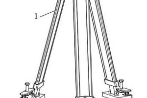 地质工程施工用的测绘仪支架