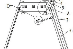 用于矿上地质测量仪的支撑装置