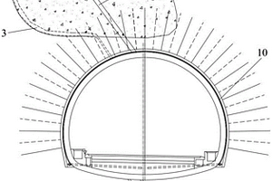 隧道不良地质填充结构