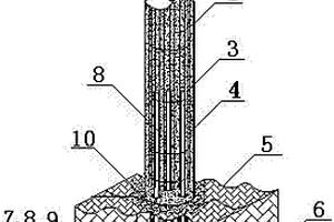 小直径灌注桩与基岩的锚固方法