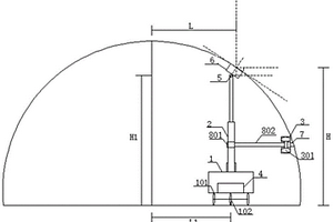 用于公路隧道衬砌雷达检测的自动化数据采集装置及方法