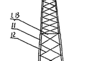可均匀沉降和高度可调的输电铁塔