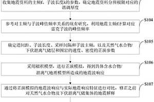 天然气水合物及下伏游离气储集体地震响应特征分析方法