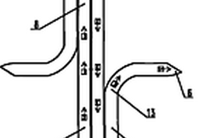 两个右转和直行“Y”字形分叉桥的组合桥